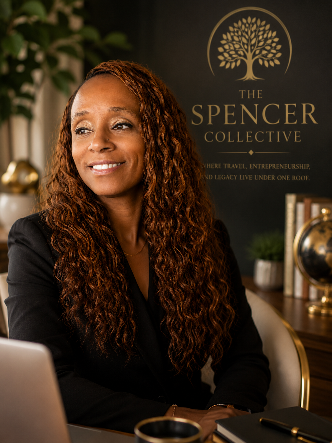 Portrait of Tisha Spencer, founder of The Spencer Collective LLC